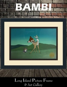 Walt Disney Bambi Limited Edition Sericel Custom Framed - Picture 1 of 7