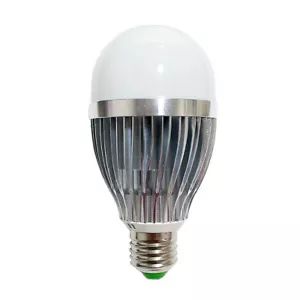 Lampadina infrarossi IR E26 E27 27W 9x3W LED 850nm 940nm 980nm per telecamera di sicurezza CCTV - Foto 1 di 6