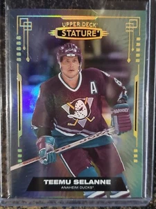 2021-22 Stature TEEMU SELANNE Base! #97 Anaheim Ducks! - Picture 1 of 2