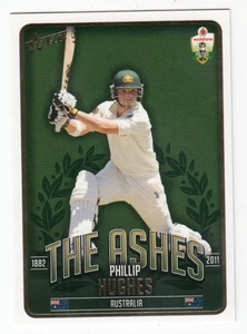 2010-11 Select Cricket The Ashes #11 PHILLIP HUGHES Serial #d /200 - Picture 1 of 2