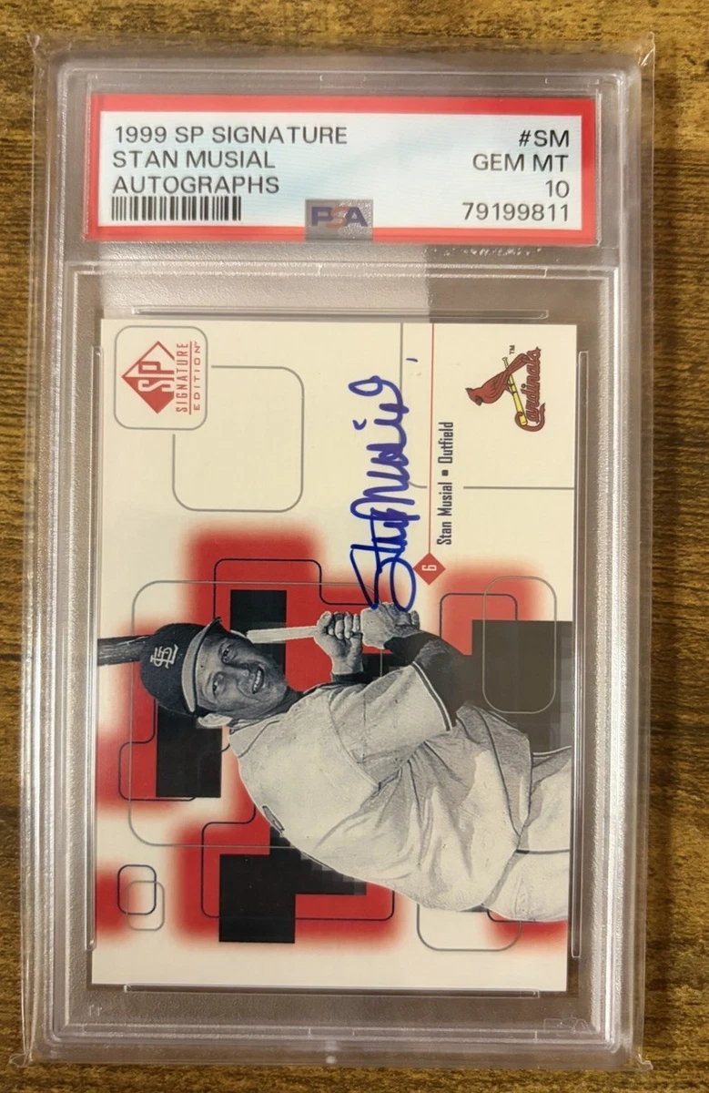 Stan Musial Autograph Baseball Cards for sale | eBay