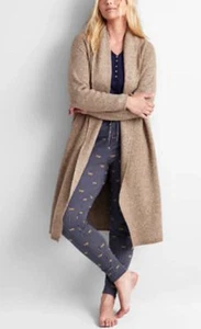 NWT! STATE OF DAY Knit LS Duster Sweater Robe  XL/XXL Taupe Hthr Retail $79.50 - Picture 1 of 5