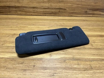2019-2025 BMW X5M F95 Front Upper Left Side Sun Visor Black Alcantara OEM - Image 1 of 4