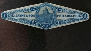 U.S.A MATCH AND MEDICINE STAMPS SCOTT RS147a ,Unused With No Gum. - Picture 1 of 2