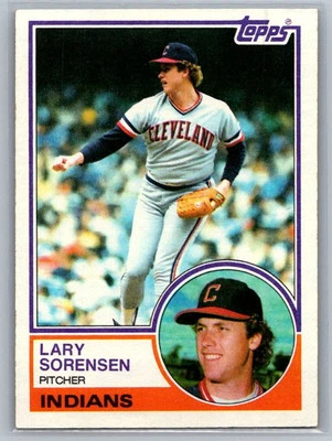 1983 O-Pee-Chee Lary Sorensen Cleveland Indians #48 - Image 1 of 2