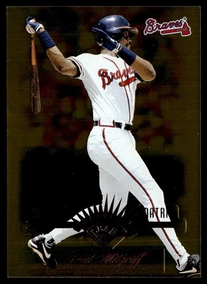 1997 Leaf Fractal Matrix Fred McGriff #97 A - Image 1 of 2