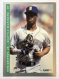 1993 Fleer Fruit of the Loom, Ken Griffey Jr., Karte #25, Seattle Mariners - Bild 1 von 2