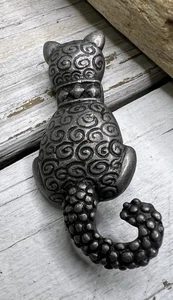 FIRMADO DANECRAFT PELTRE GATITO GATO GATITO BROCHE PRENDEDOR BISUTERÍA 🩶 - Imagen 1 de 10