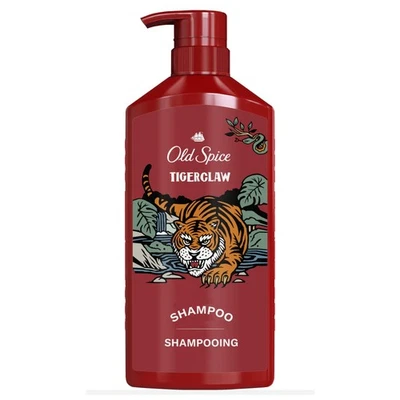 Old Spice Tiger Claw Men's Shampoo, All Hair Types, 21.9 fl oz - Image 1 of 4