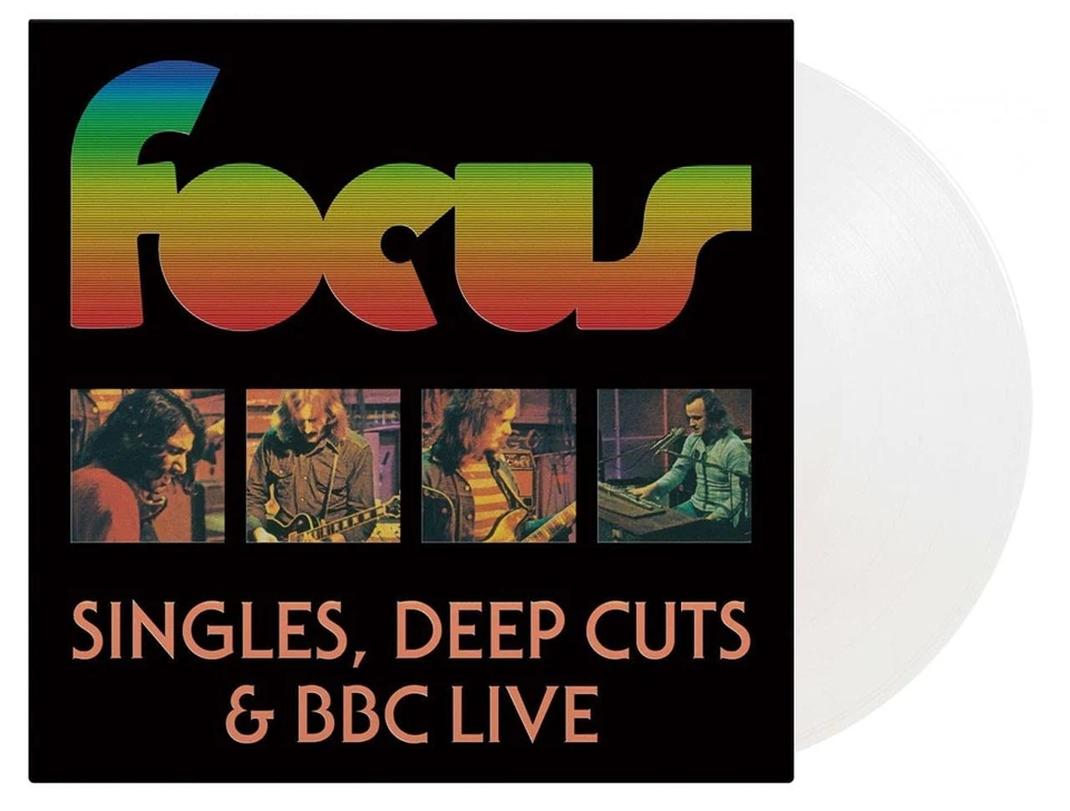 Focus: Singles, Deep Cuts & BBC Live, 2 LP, Transparent Vinyl, RSD 2021 - Image 1 of 1