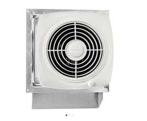 Broan 509S 200 CFM Through-the-Wall Ventilation Fan White Cover & Switch New - Picture 1 of 14