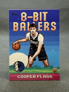 2025 Topps Cooper Flagg 8-BIT BALLERS ROOKIE #BB-31 Dallas Mavericks RC - Picture 1 of 2