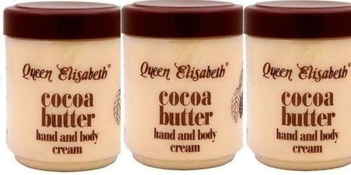 3 x Queen Elisabeth Cocoa Butter Hand and Body Cream 500ml - Bild 1 von 1