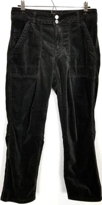 Pantalones cortos de pana Pilcro Anthropologie para mujer talla 27 negros Y2K informales Foto 1 de 4