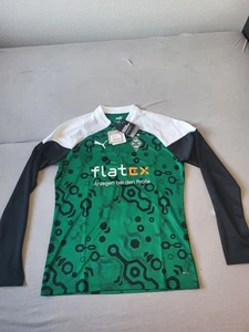 Borussia Mönchengladbach Trainingsshirt, Halfzip, langärmel, NEU OVP Gr. M PUMA - Bild 1 von 7
