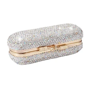 CALIDAKA Lippenstift Etui Halter mit Spiegel Kristall Lippenstift Organizer für Reisen... - Bild 1 von 9