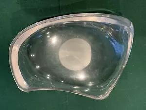 RITTS ASTROLITE Lucite Clear Bowl - Picture 1 of 2