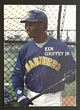 1989 Pacific Cards & Comics Promo - Ken Griffey Jr - Baseballs Best Three