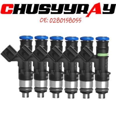 Juego de inyectores de combustible para Ford Explorer Ranger Mustang 4,0 L V6 0280158055 (6) 4G2007 Foto 1 de 4