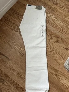 NUEVO CON ETIQUETAS POLO RALPH LAUREN BLANCO HUDSON JEANS CLÁSICO 867 Para hombres 38 X 32 Minorista $225 - Imagen 1 de 9