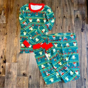 HANNA ANDERSSON Star Wars Mandalorian Holiday Long Johns Size 160 (US 14) - Picture 1 of 12