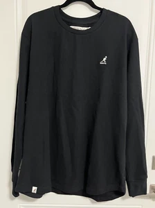 Kangol Men’s Logo Waffle Knit Long Sleeve Tee - Size XL - MRSP$80 - Picture 1 of 7