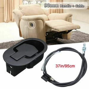 Release Handle Cable Metal Recliner Lever Trigger Replacement Lounge Side Chair - Picture 1 of 8