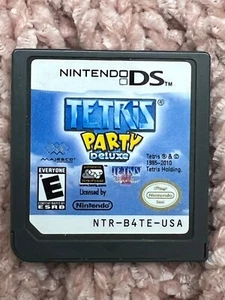 Tetris Party Deluxe (Nintendo DS) Nintendo DS Game Cartridge  tested Rated E - Picture 1 of 4