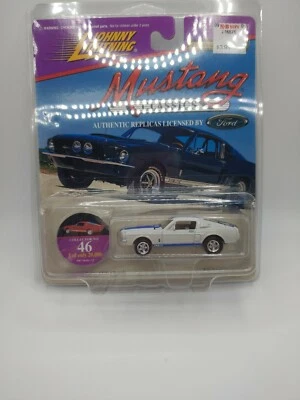 Johnny Lightning Mustang Classics 1967 Shelby GT COLECCIONISTA # 46 1/64 fundido a presión (D) Foto 1 de 4