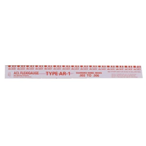 ACL AR-1 Red Flexigauge Precision Plastic Strip for Engine Bearing Clearance x 1 - Picture 1 of 8