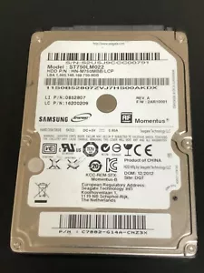 P7J74 Dell/ Samsung HM641JI 640GB SATA 5.4K 2.5" 3G Hard Drive 0P7J74 - Picture 1 of 2