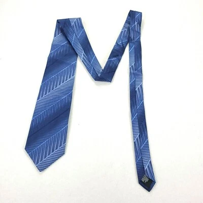 Mens Tie Claiborne 100% Silk Made in Italy  - Image 1 of 4
