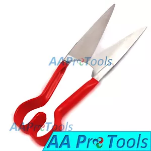 Professionelle 6" Doppelbogen Trommler Schaf Schere rote Farbe Haustier und Pferd Schere - Bild 1 von 3