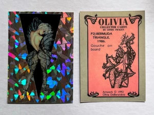 Olivia Series 1 chase P2 prism collector cards 1992 Comic Images De Berardinis - Imagen 1 de 1