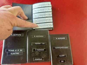 TI 52 SR calculator cards programme accessoire vintage - Photo 1/2