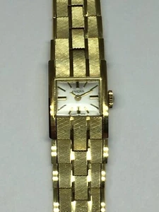 Enicar Ladies Vintage Gold Plated Cocktail Watch 60’s Running Fabulous Condition - Picture 1 of 10