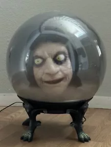 VTG Gemmy Spirit Ball Large 14" Crystal Halloween Doctor Shivers Mad Scientist - Picture 1 of 7