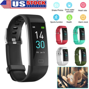 Fitness Tracker Smart Watch Bracelet Wristband Fitbit Style Activity Monitor NEW - Picture 1 of 22