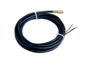 Temperaturfühler PT1000 Tauchfühler Kabelfühler Speicherfühler 2.0m PVC-Leitung - Bild 1 von 1