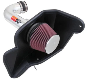 K&N Typhoon Air Intake Kit in Polished Silver Ford Mustang 5.0i GT (2015 > 2017) - Picture 1 of 1