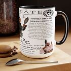 Teal’c Quotes Gift for Sg 1 Fan Stargate Two Tone Coffee Mugs 15oz