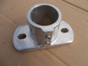 Lot of (2) Hollaender SPEED-RAIL # 46-8 Base Mount Flange Fitting - Picture 1 of 1
