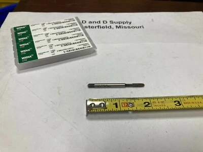 WIDIA GTD 17008, Thread Forming Tap, #6-32, Plug, Uncoated - Image 1 of 3