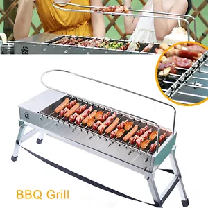 20 Skewer Automatic Rotating BBQ Barbecue Grill Attachment Rack with USB port - Picture 1 of 14