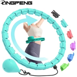 Smart Hula Hoop Reifen Massagereifen Fitnessreifen mit Gewicht Massagefunktion - Bild 1 von 11