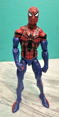Figura de acción suelta incompleta Marvel Legends Retro Spider-Man Ben Reilly Wave 2 Foto 1 de 3
