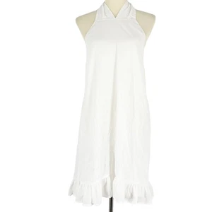 Vestido corto House of Harlow 1960 X Revolve blanco halter para mujer talla pequeña nuevo sin etiquetas - Imagen 1 de 10