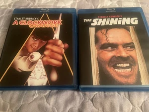 Stanley Kubrick’s The Shining + A Clockwork Orange Blu-ray & American Psycho - Bild 1 von 6
