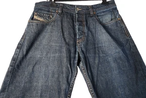 Herren Diesel Larkee-Relaxed 008B9 Relaxed Straight Blau Jeans W34 L30 - Bild 1 von 8