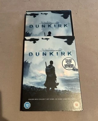 DUNKIRK 2 DISC LIMITED EDITION TOM HARDY KENNETH BRANAGH WARNER DVD NEW & SEALED - Image 1 of 4
